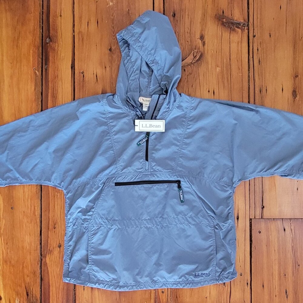 LL Bean 2025 Japan Edition Milo Anorak Blue NWT Size L